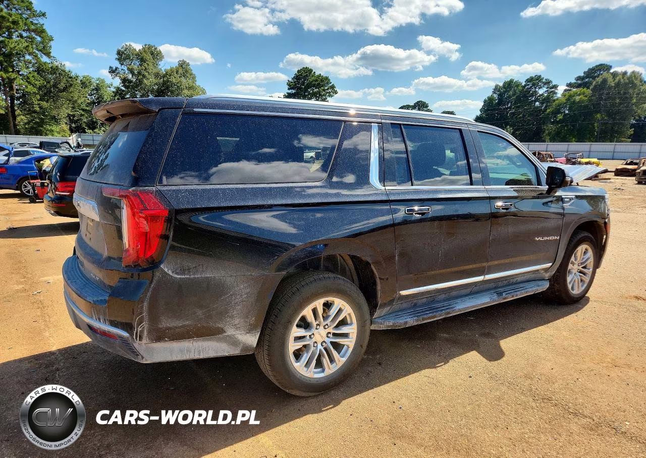 2021 GMC Yukon Xl K1500 Slt VIN:1GKS2GKD6MR423568 - 3