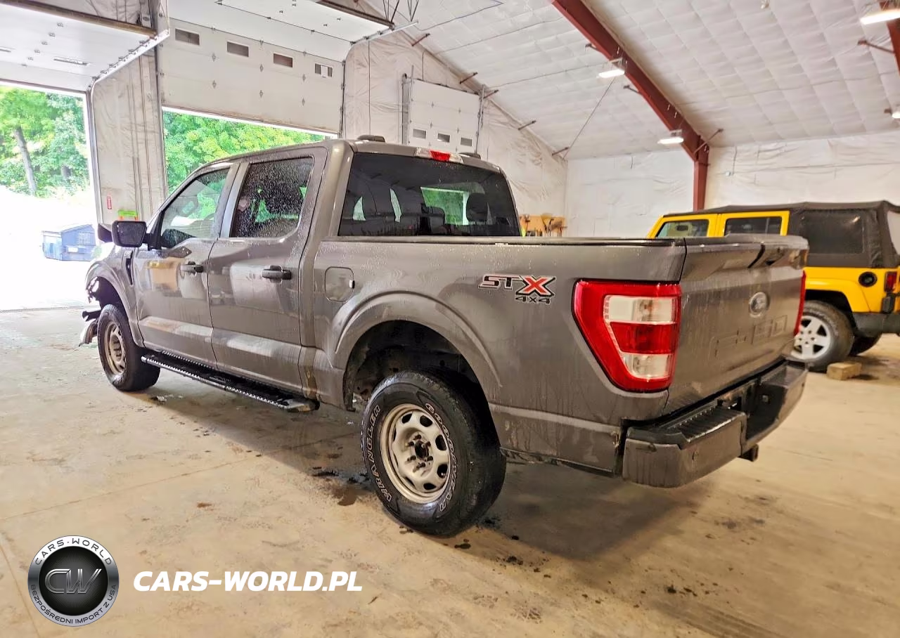 2022 Ford F150 Supercrew VIN:1FTFW1E55NFA38833 - 2