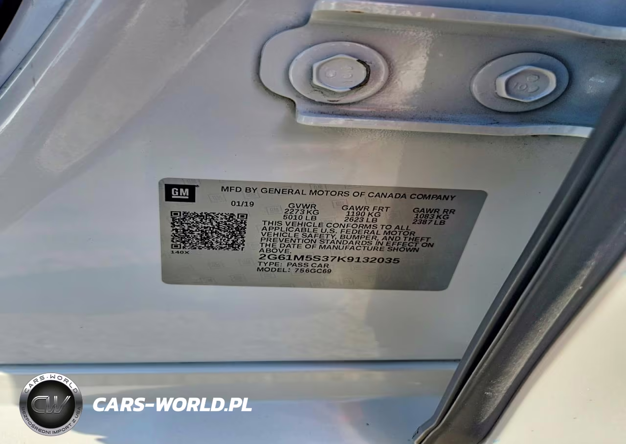 2019 Cadillac Xts VIN:2G61M5S37K9132035 - 12