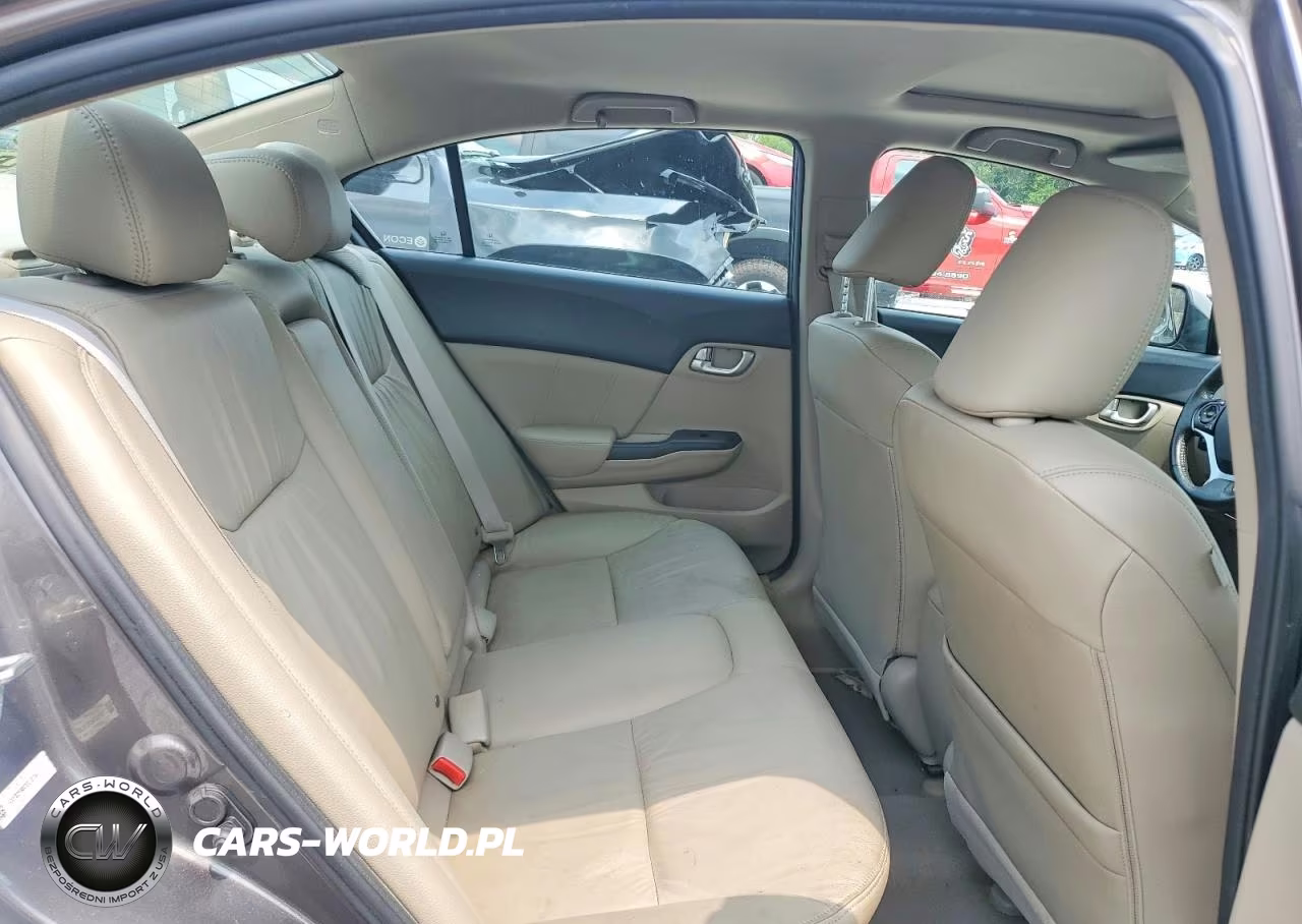 2012 Honda Civic Exl VIN:19XFB2F96CE018164 - 10