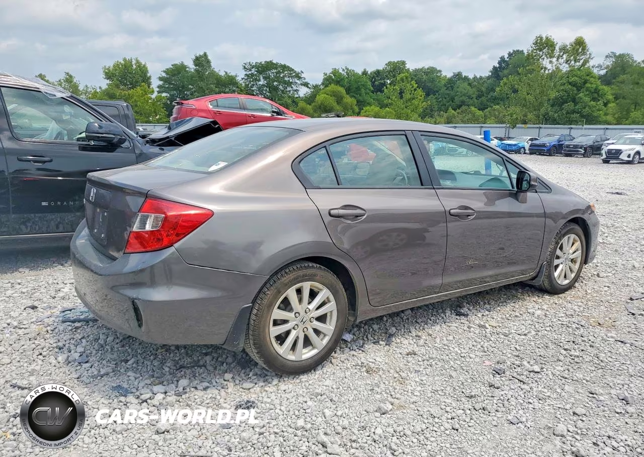 2012 Honda Civic Exl VIN:19XFB2F96CE018164 - 3