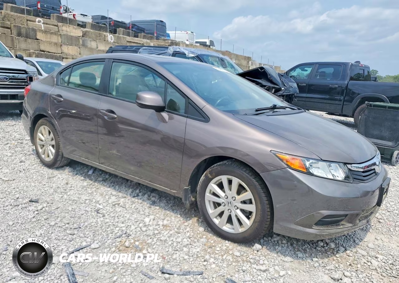2012 Honda Civic Exl VIN:19XFB2F96CE018164 - 4