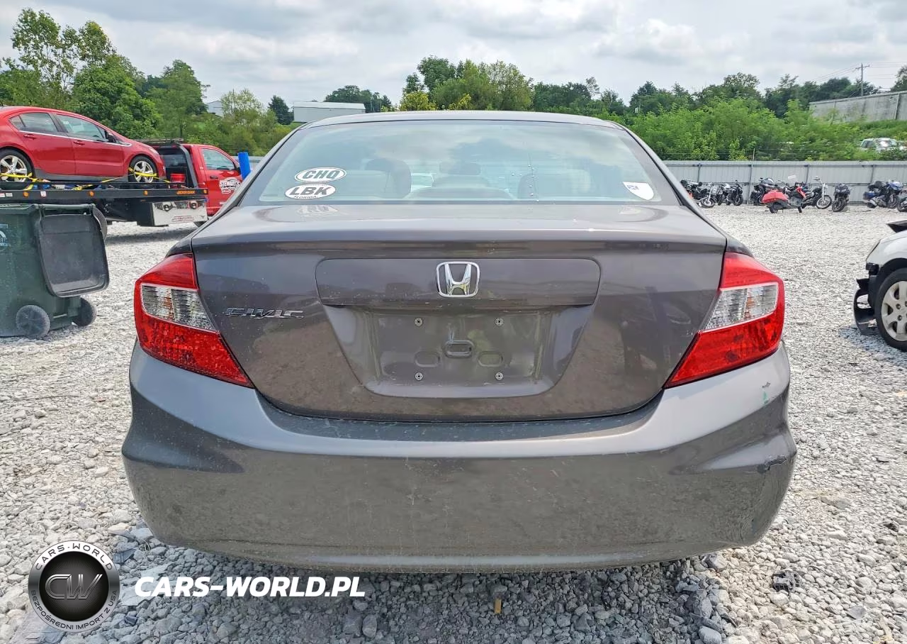 2012 Honda Civic Exl VIN:19XFB2F96CE018164 - 6