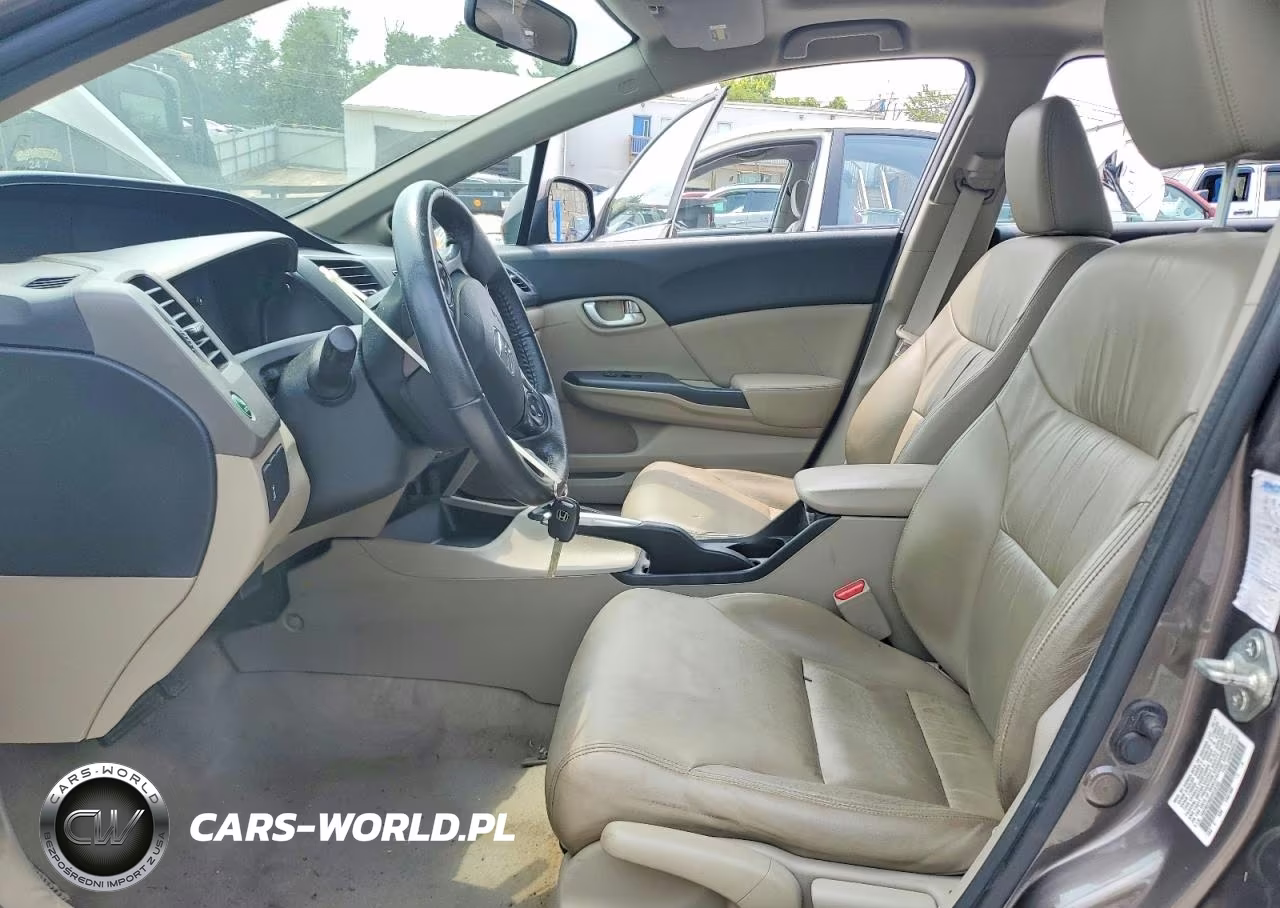 2012 Honda Civic Exl VIN:19XFB2F96CE018164 - 7