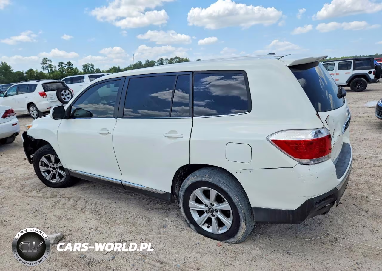 2012 Toyota Highlander Base VIN:5TDZK3EH2CS061160 - 2