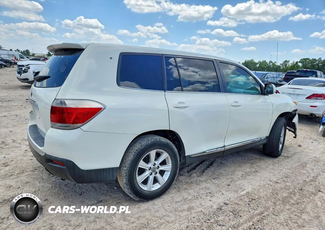 2012 Toyota Highlander Base VIN:5TDZK3EH2CS061160 - 3