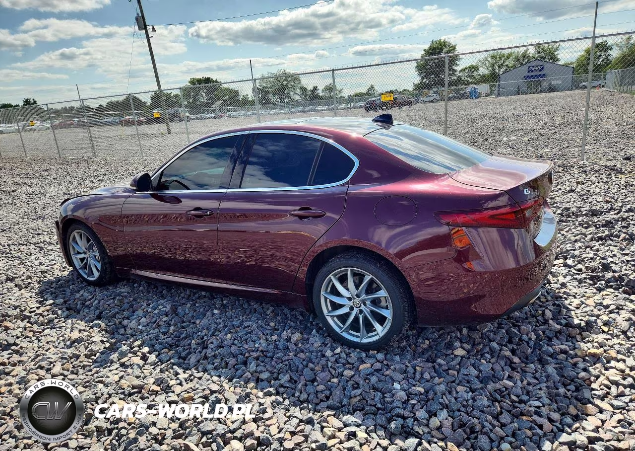 2017 Alfa Romeo Giulia Q4 VIN:ZARFAEDN1H7561231 - 2