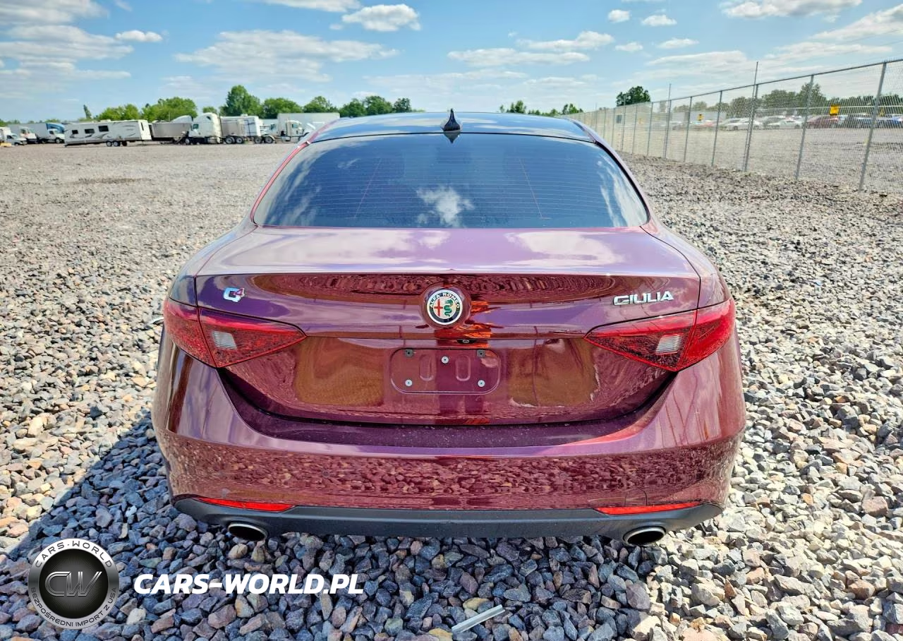 2017 Alfa Romeo Giulia Q4 VIN:ZARFAEDN1H7561231 - 6