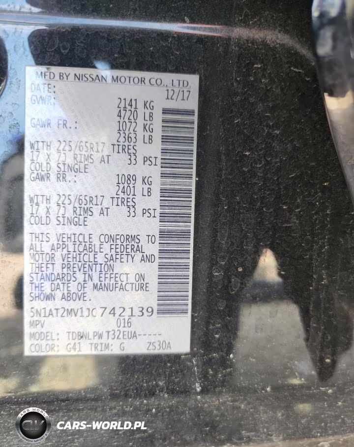 2018 Nissan Rogue S VIN:5N1AT2MV1JC742139 - 14