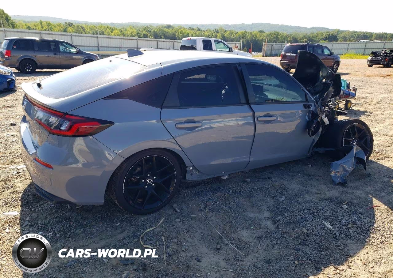 2022 Honda Civic Sport VIN:19XFL2H89NE010967 - 3