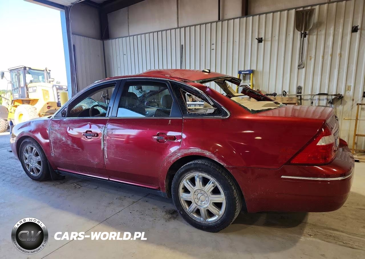 2007 Ford Five Hundred Sel VIN:1FAFP24187G102805 - 2