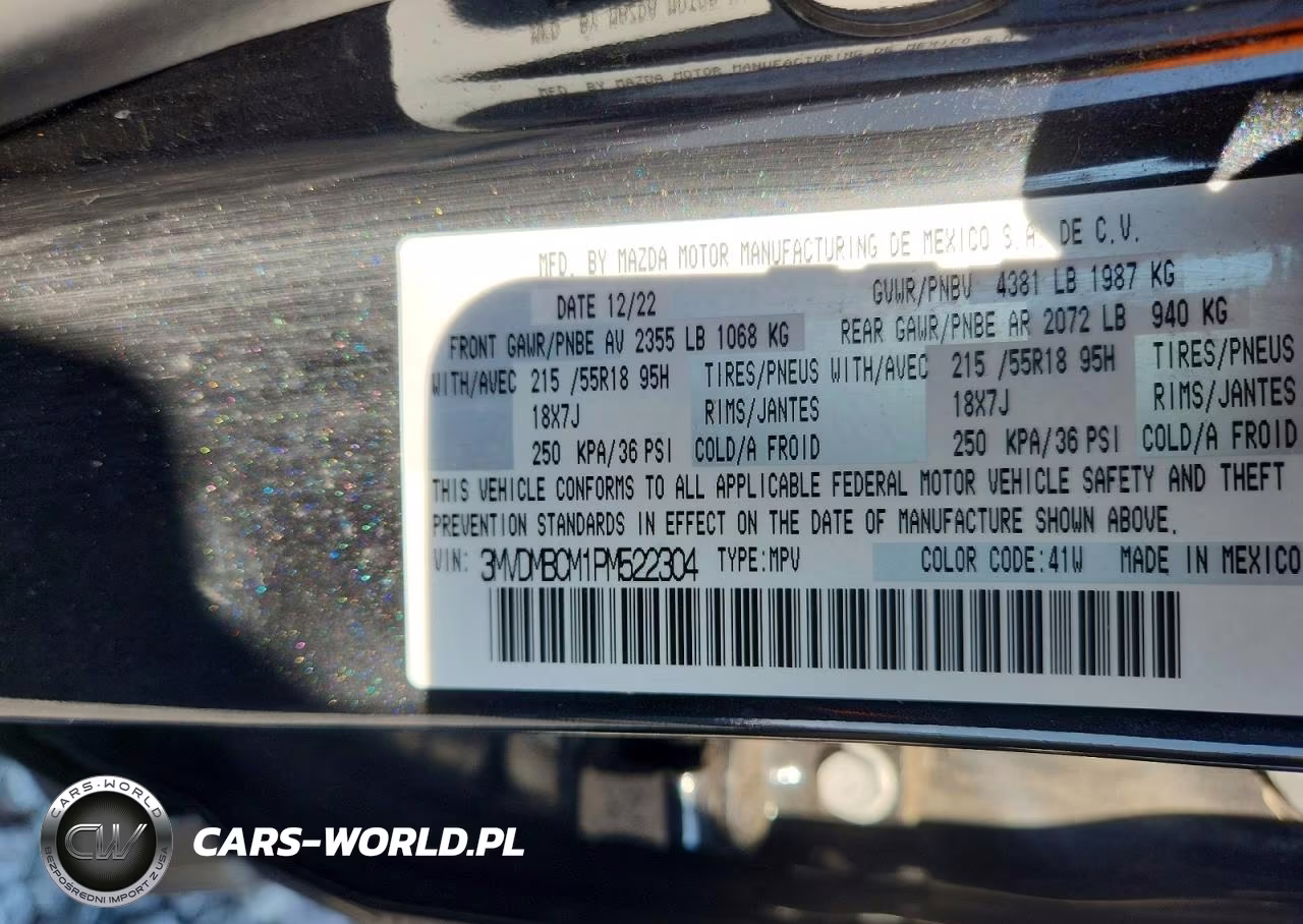 2023 Mazda Cx-30 Preferred VIN:3MVDMBCM1PM522304 - 13