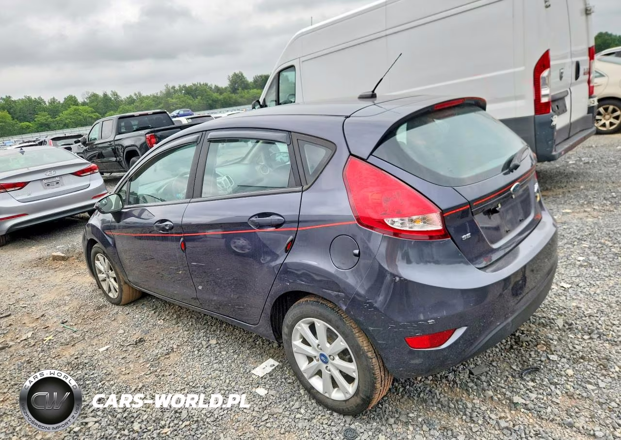 2012 Ford Fiesta Se VIN:3FADP4EJXCM215639 - 2