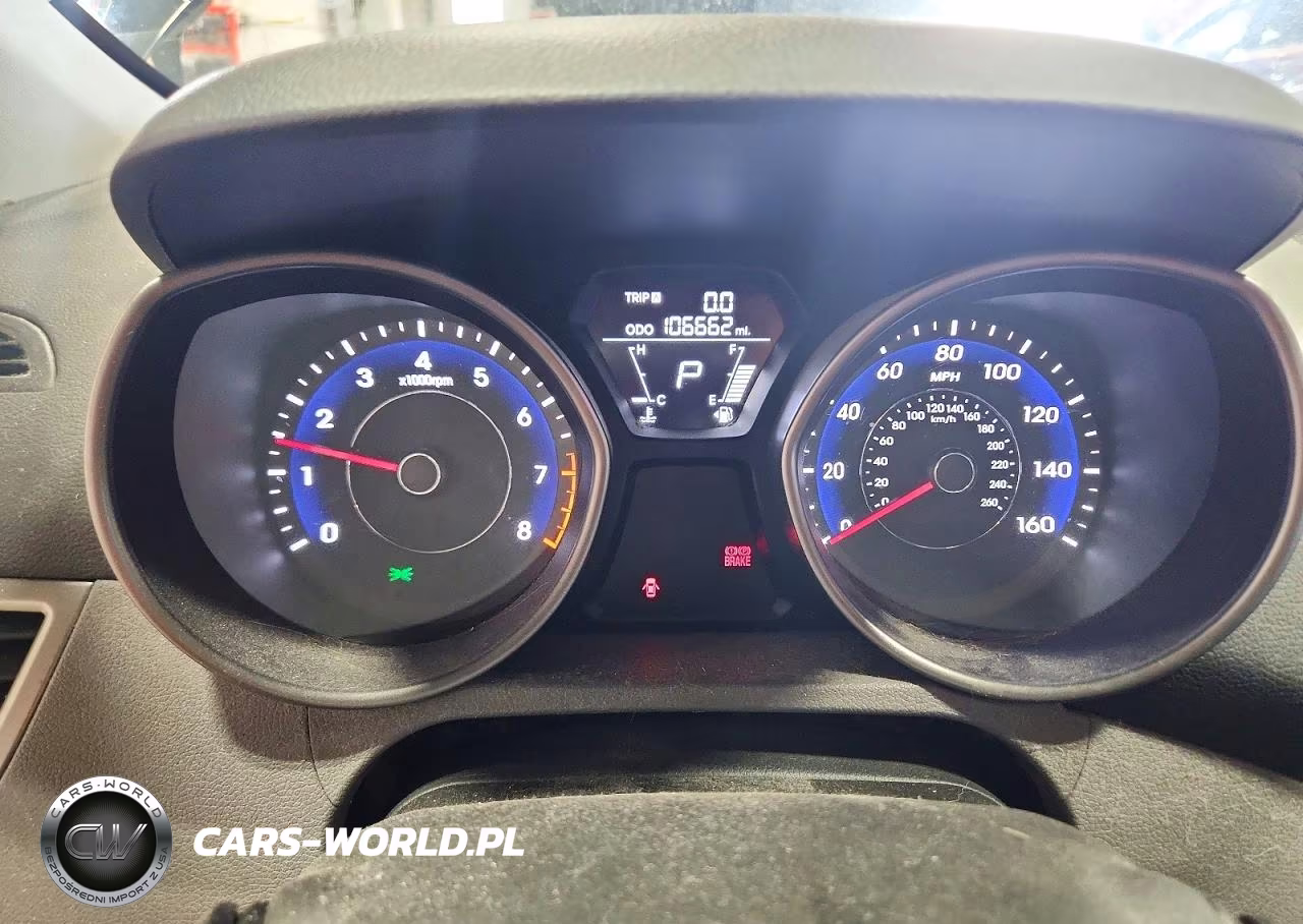 2013 Hyundai Elantra Gls VIN:5NPDH4AE7DH377168 - 9