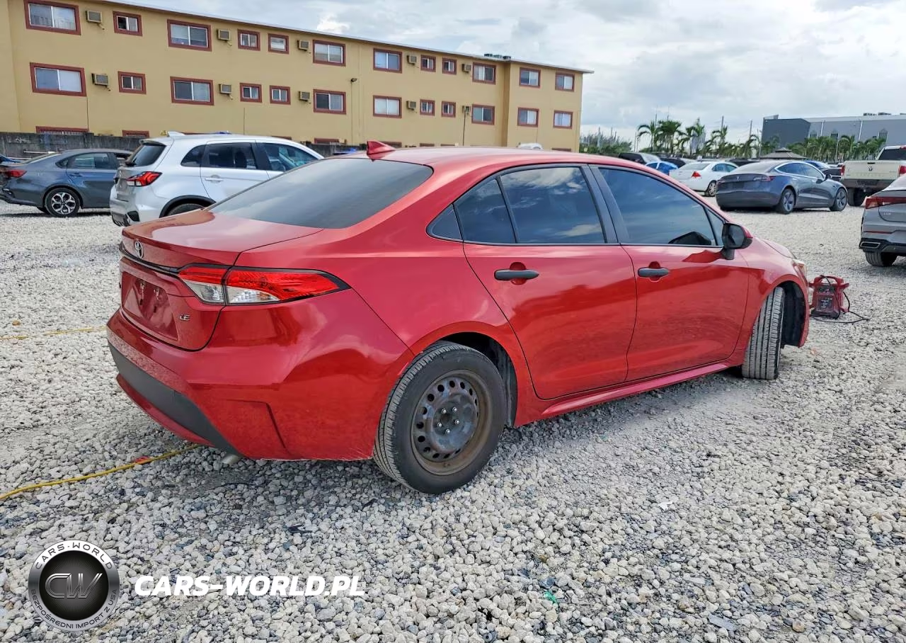 2020 Toyota Corolla Le VIN:JTDEPRAE1LJ079225 - 3