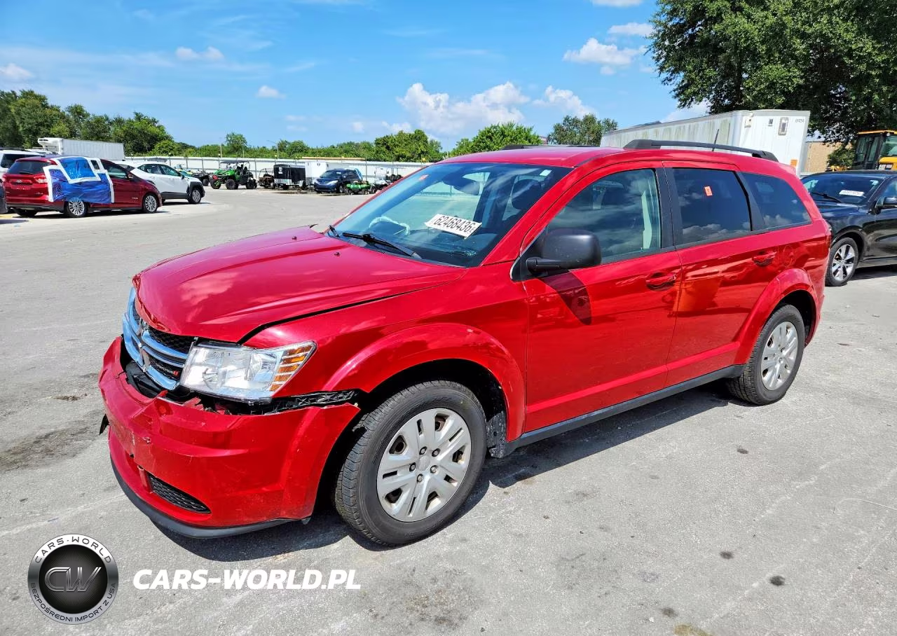 2019 Dodge Journey Se VIN:3C4PDCABXKT870185 - 1