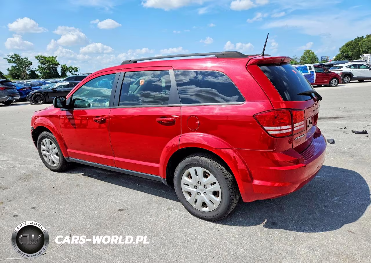 2019 Dodge Journey Se VIN:3C4PDCABXKT870185 - 2