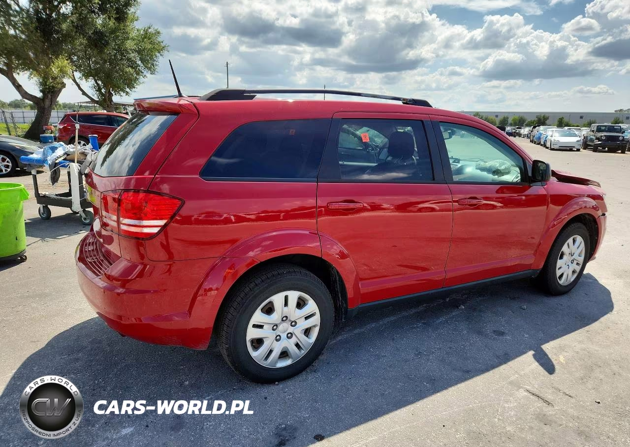 2019 Dodge Journey Se VIN:3C4PDCABXKT870185 - 3