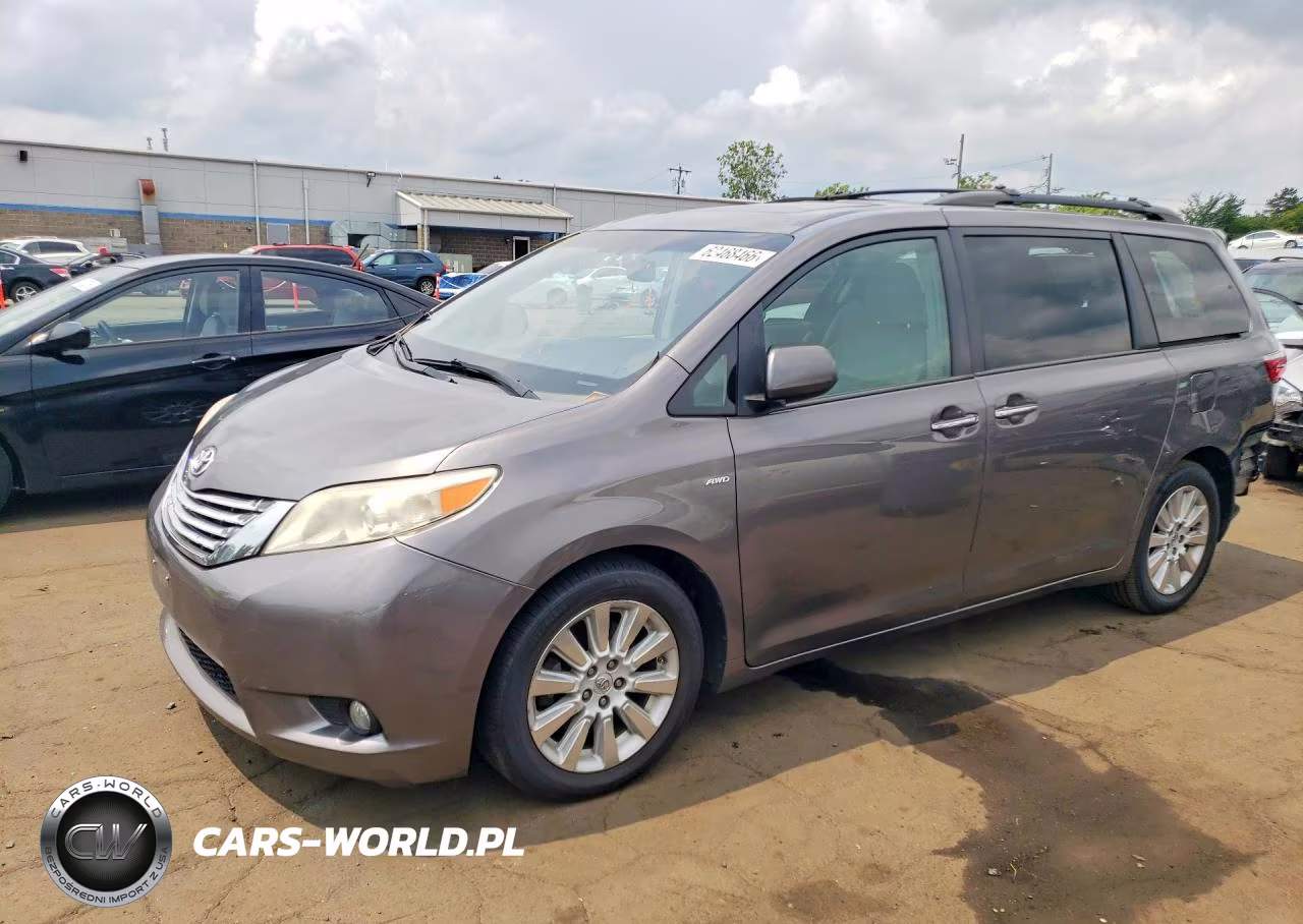 2016 Toyota Sienna Xle Premium 7-Passenger