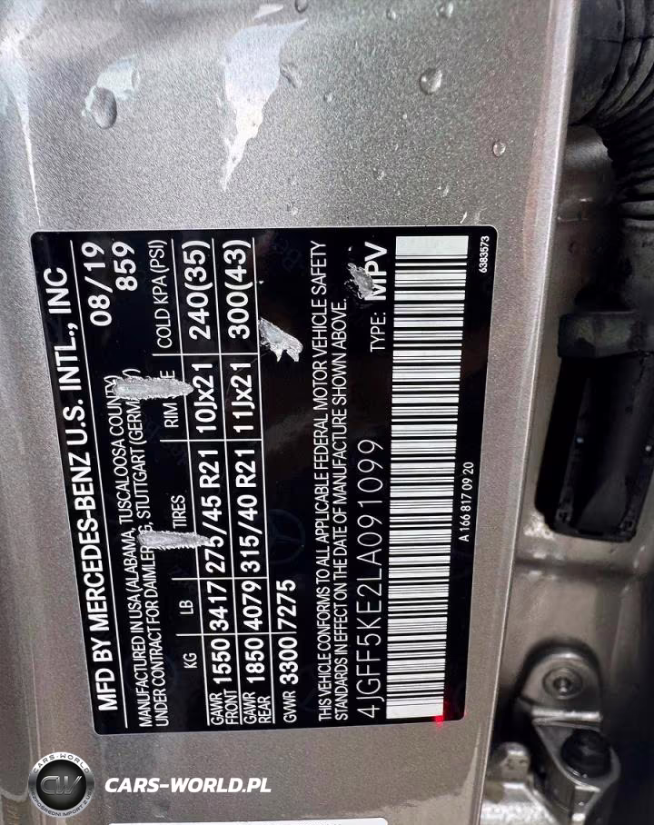 2020 Mercedes-Benz Gls 450 4Matic VIN:4JGFF5KE2LA091099 - 13