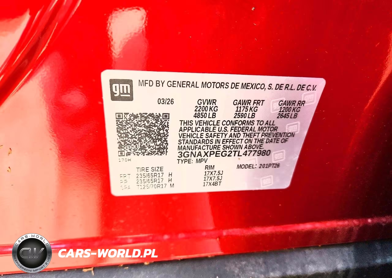 2026 Chevrolet Equinox Lt VIN:3GNAXPEG2TL477980 - 13