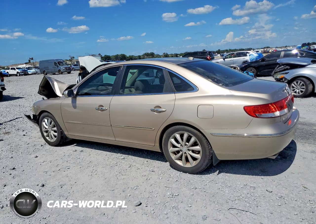 2007 Hyundai Azera Se VIN:KMHFC46F47A229298 - 2
