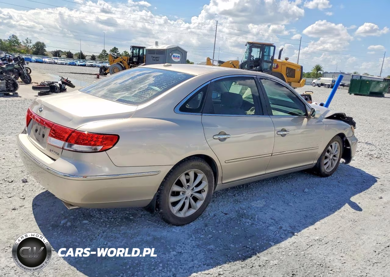 2007 Hyundai Azera Se VIN:KMHFC46F47A229298 - 3