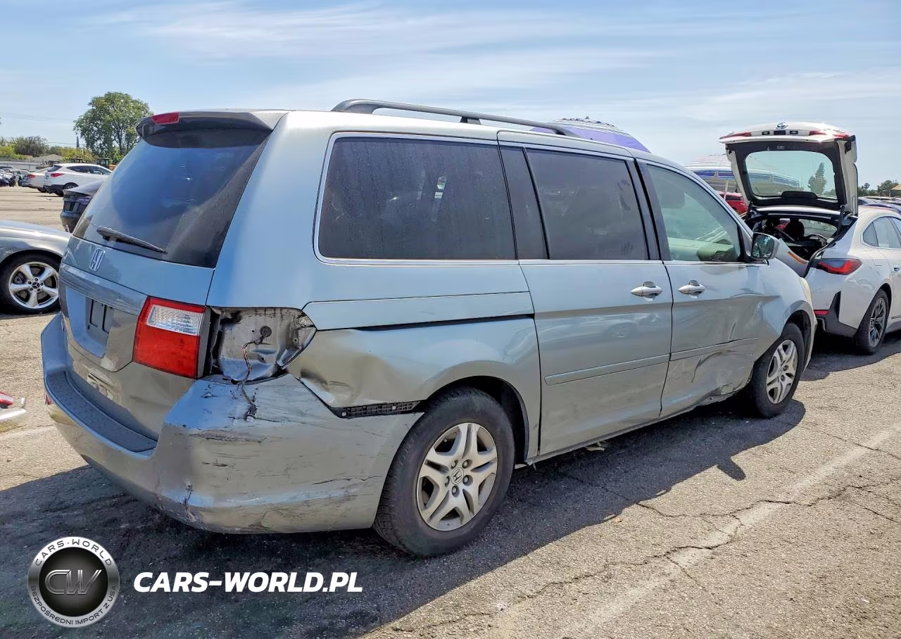 2007 Honda Odyssey Ex VIN:5FNRL38427B049719 - 3