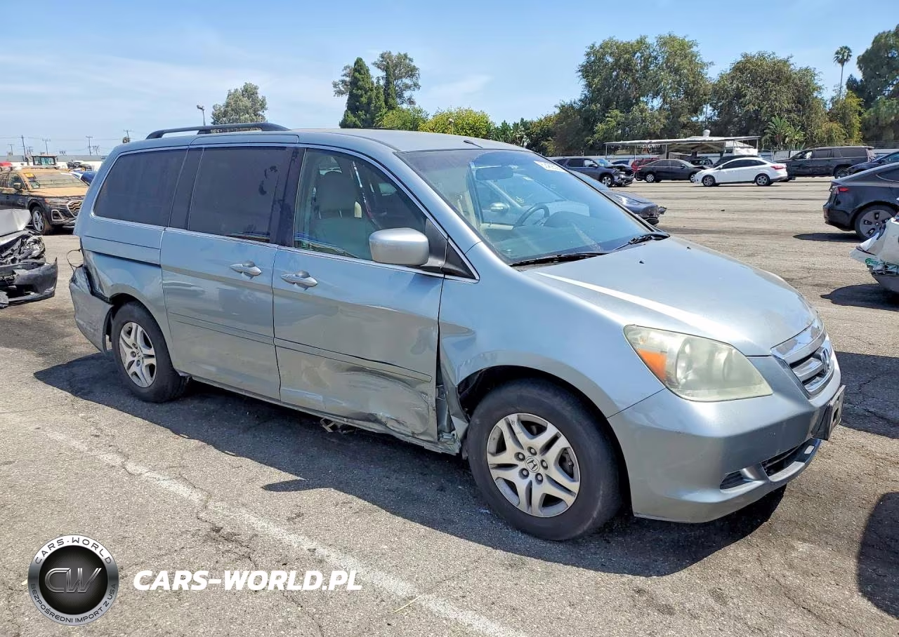 2007 Honda Odyssey Ex VIN:5FNRL38427B049719 - 4