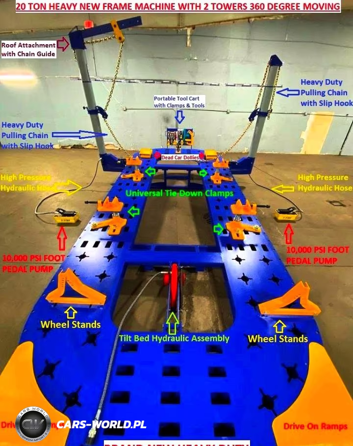 2026 Heavy Duty Autobody Frame Machine 20 Ton – zdjęcie 1 z 10