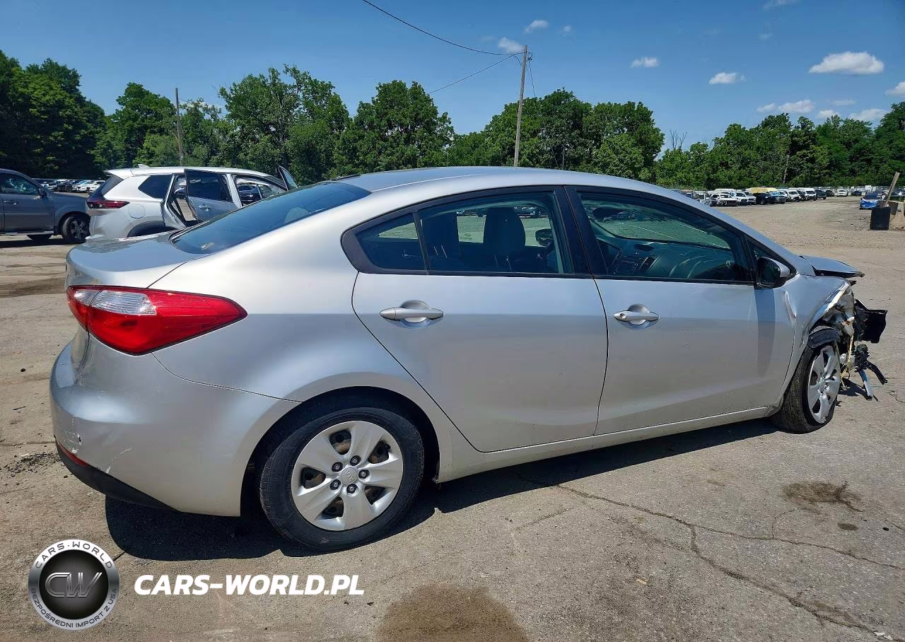 2014 Kia Forte Lx VIN:KNAFK4A67E5178591 - 3
