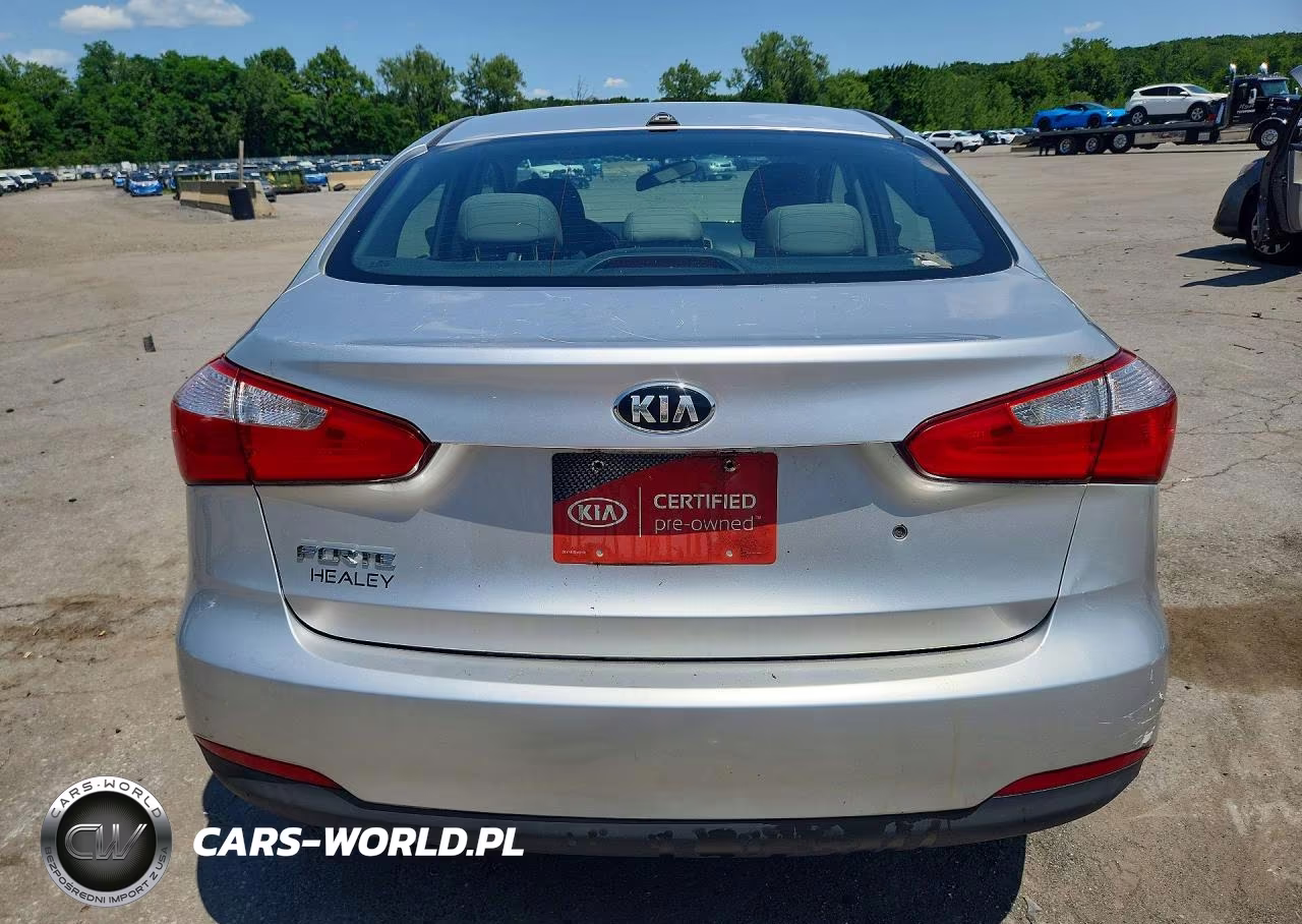 2014 Kia Forte Lx VIN:KNAFK4A67E5178591 - 6