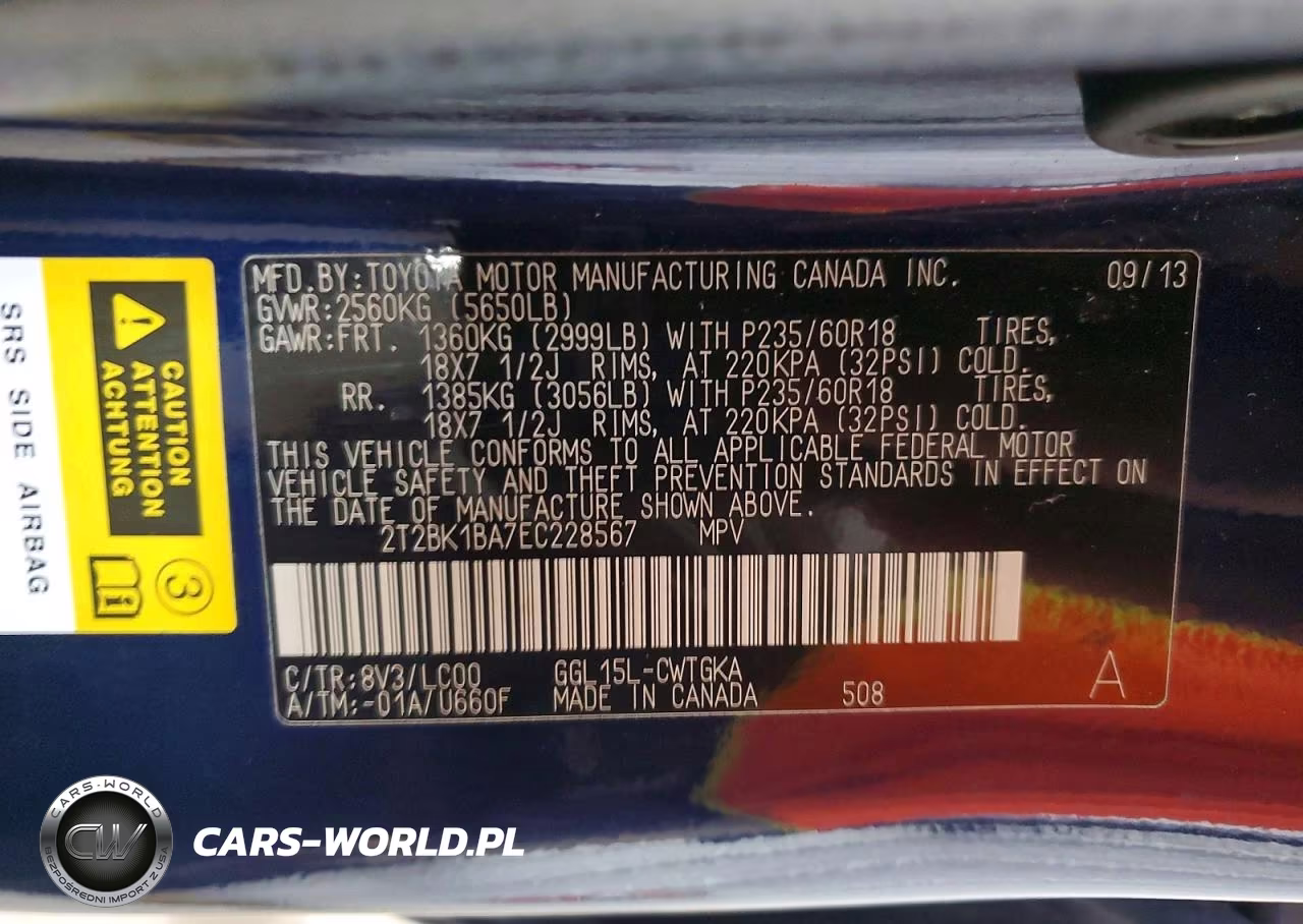 2014 Lexus Rx 350 Base VIN:2T2BK1BA7EC228567 - 13