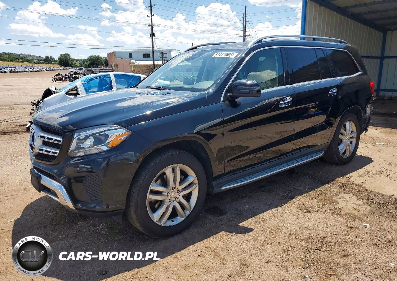 2017 Mercedes-Benz Gls 450 4Matic VIN:4JGDF6EE4HA867068 - 1