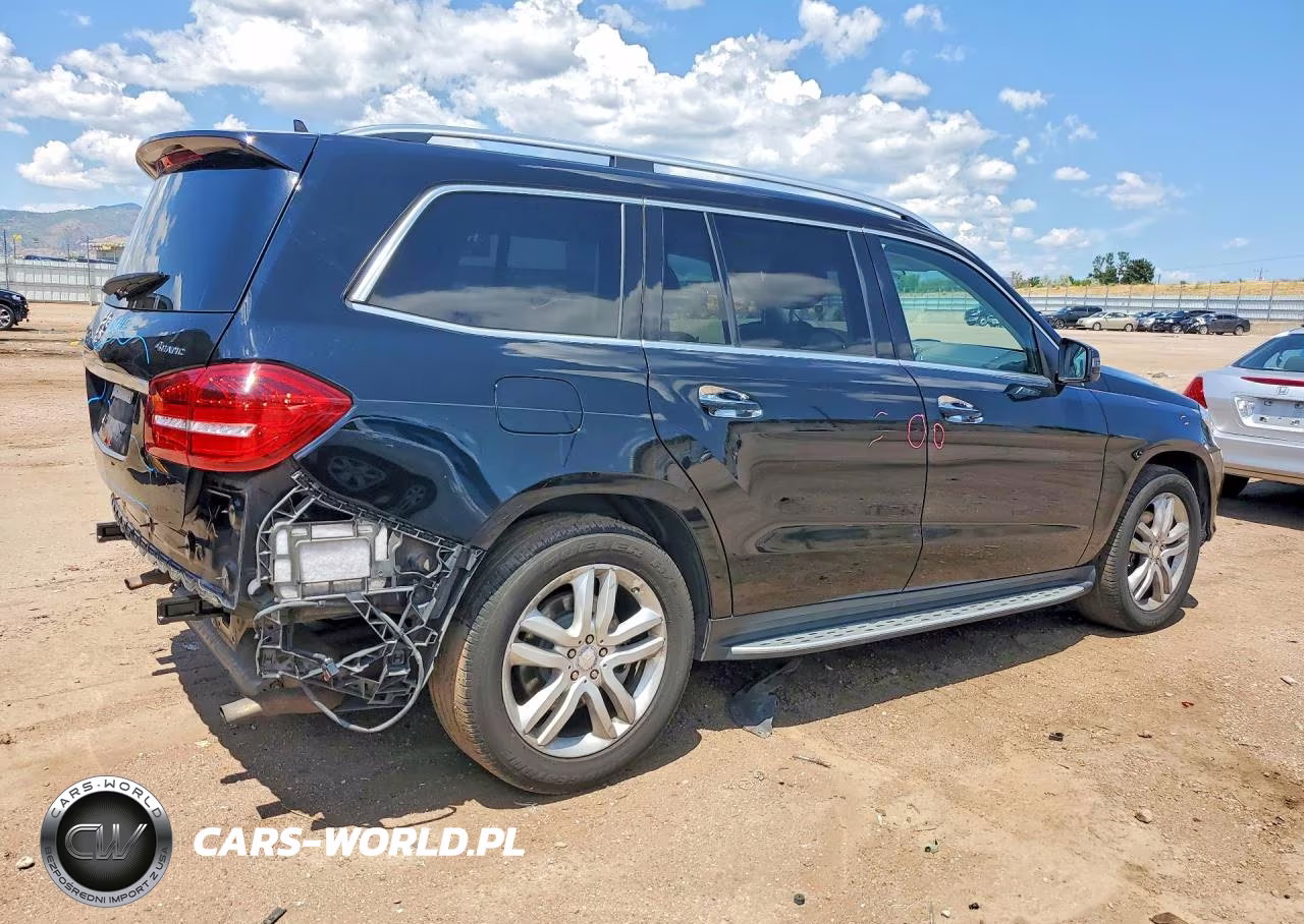 2017 Mercedes-Benz Gls 450 4Matic VIN:4JGDF6EE4HA867068 - 3