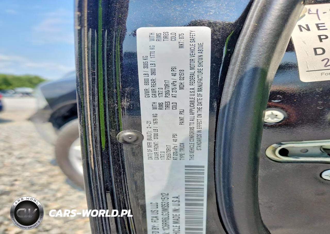 2021 Ram 1500 Classic Slt VIN:1C6RR6LG3MS531512 - 13