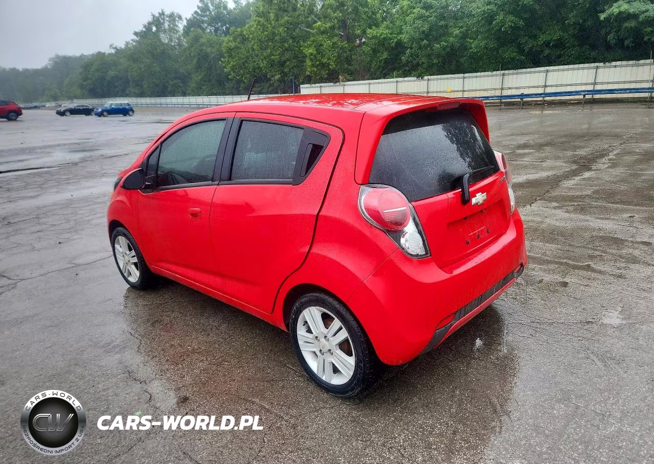 2015 Chevrolet Spark Ls VIN:KL8CB6S99FC733928 - 2