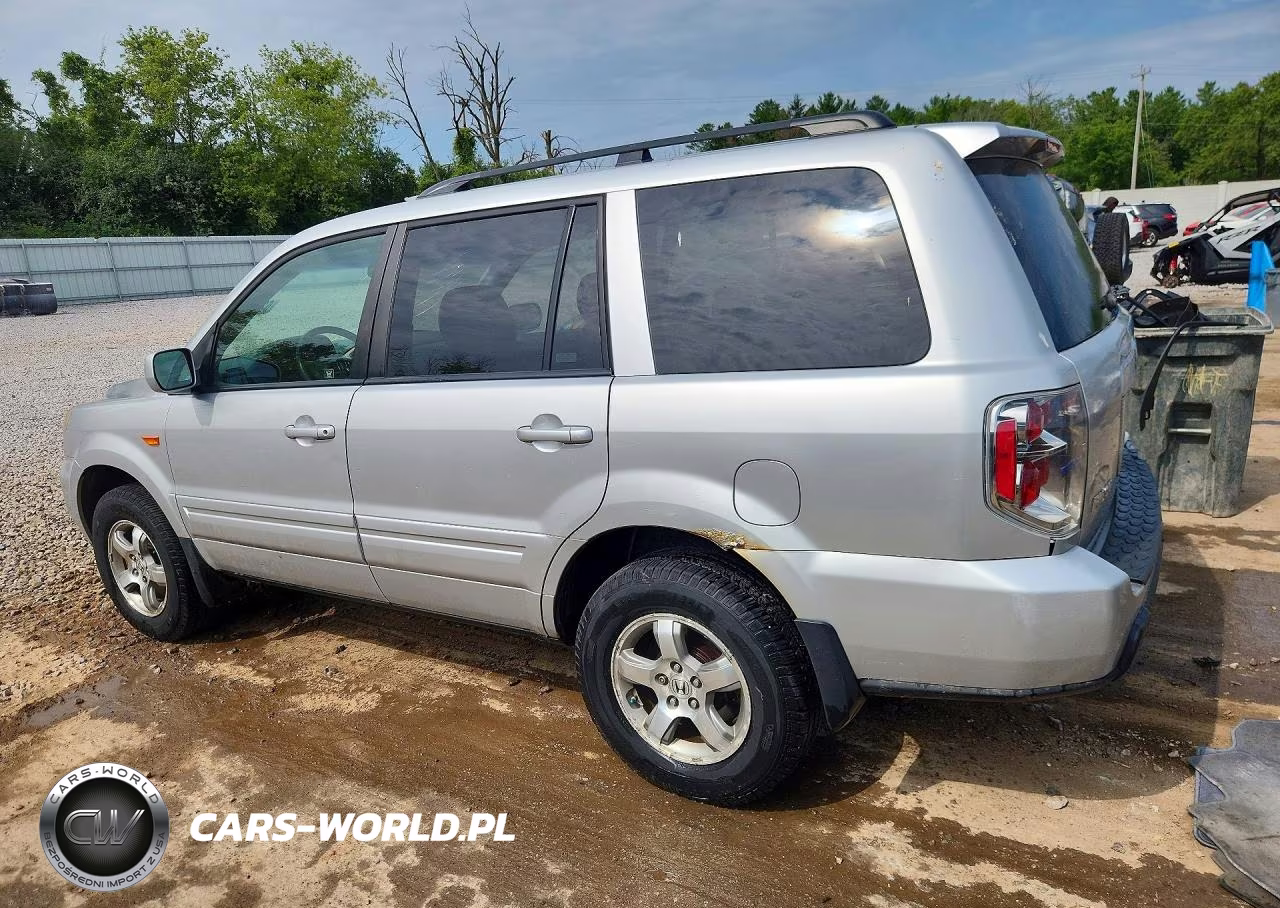 2006 Honda Pilot Ex VIN:2HKYF18476H508167 - 2