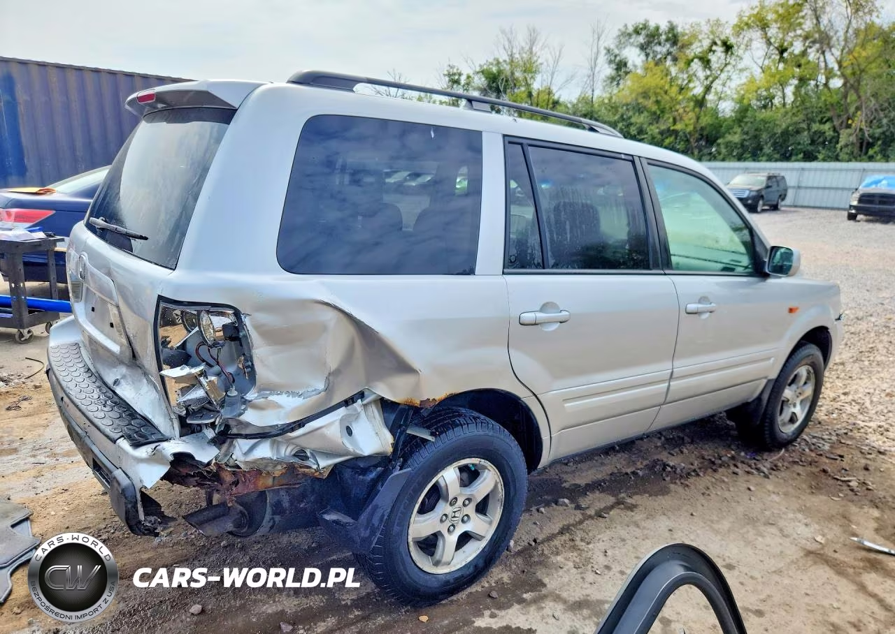 2006 Honda Pilot Ex VIN:2HKYF18476H508167 - 3
