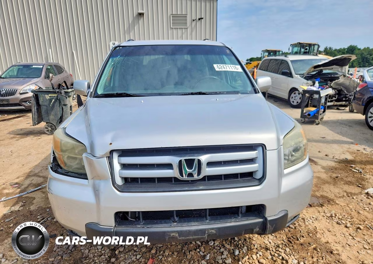 2006 Honda Pilot Ex VIN:2HKYF18476H508167 - 5