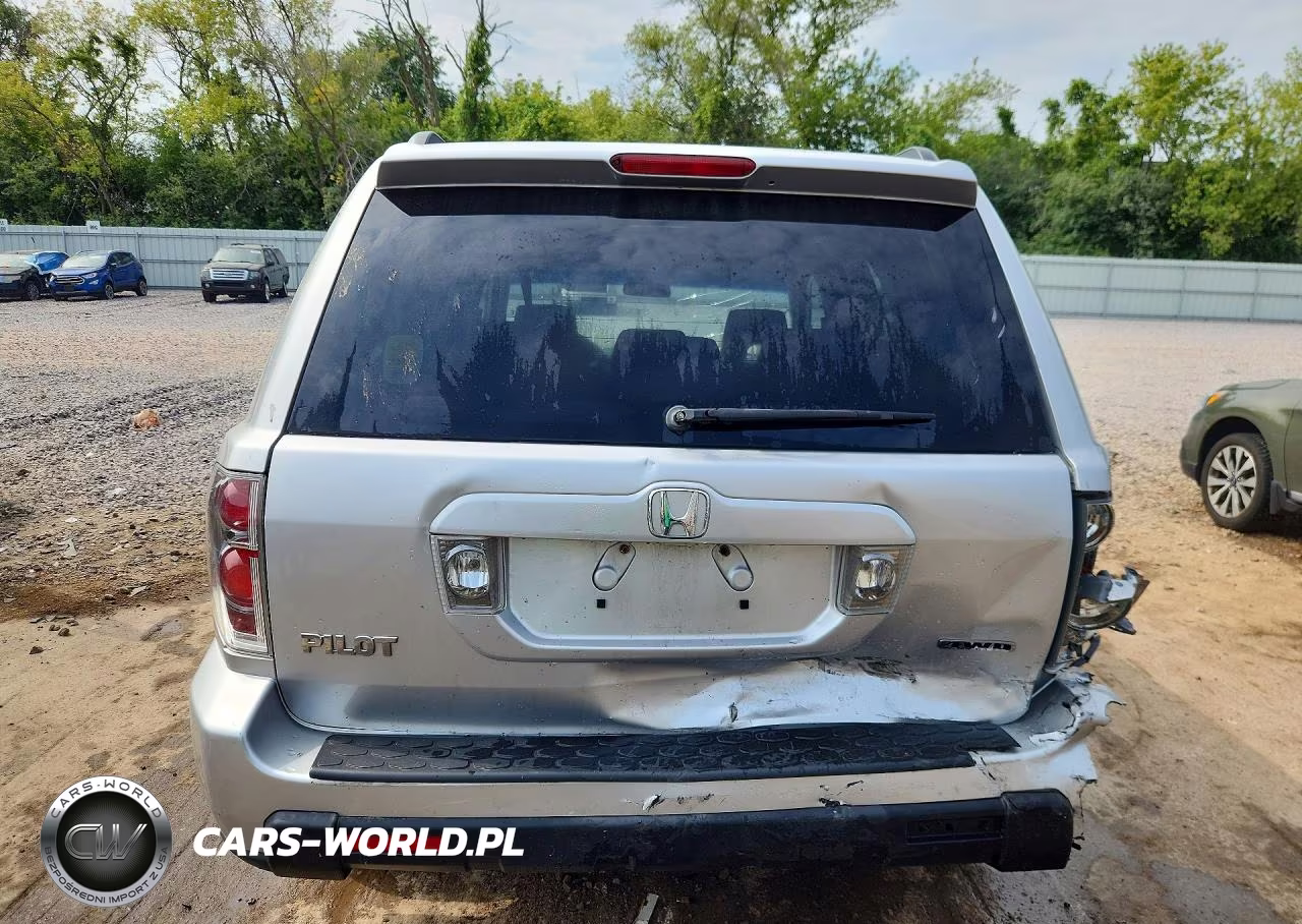 2006 Honda Pilot Ex VIN:2HKYF18476H508167 - 6