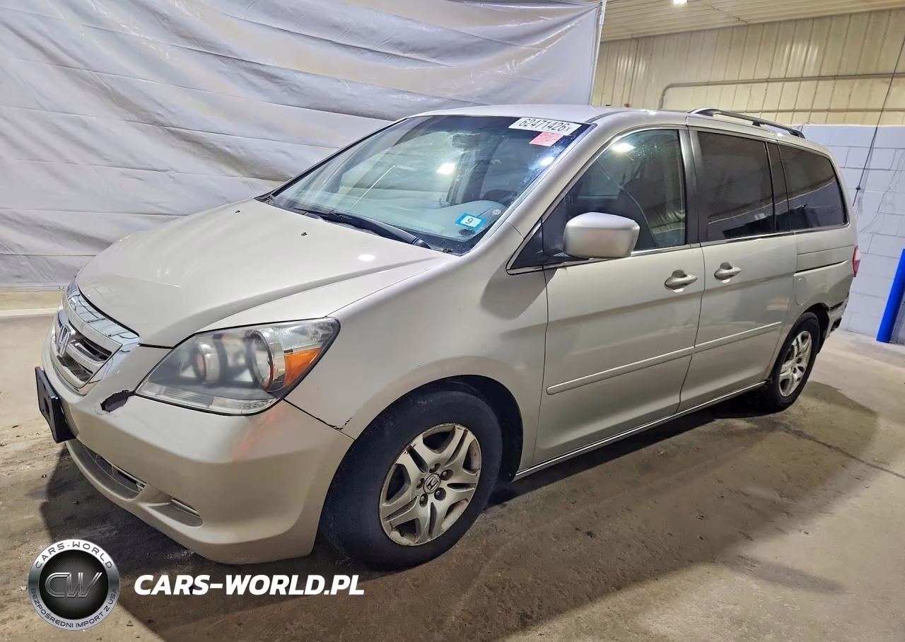 2006 Honda Odyssey Ex VIN:5FNRL38436B452672 - 1