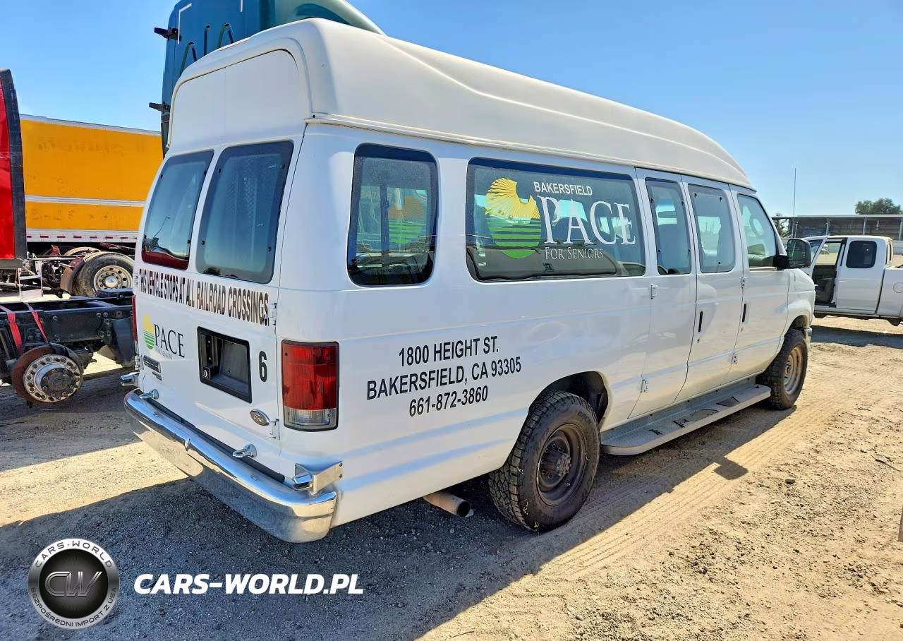 2008 Ford Econoline E350 Super Duty Wagon VIN:1FBSS31L68DA08240 - 3