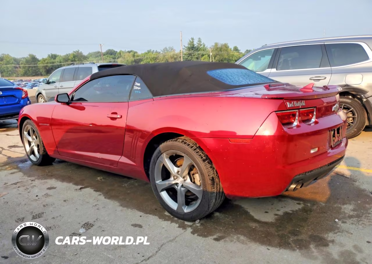 2013 Chevrolet Camaro Lt VIN:2G1FB3D3XD9201497 - 2