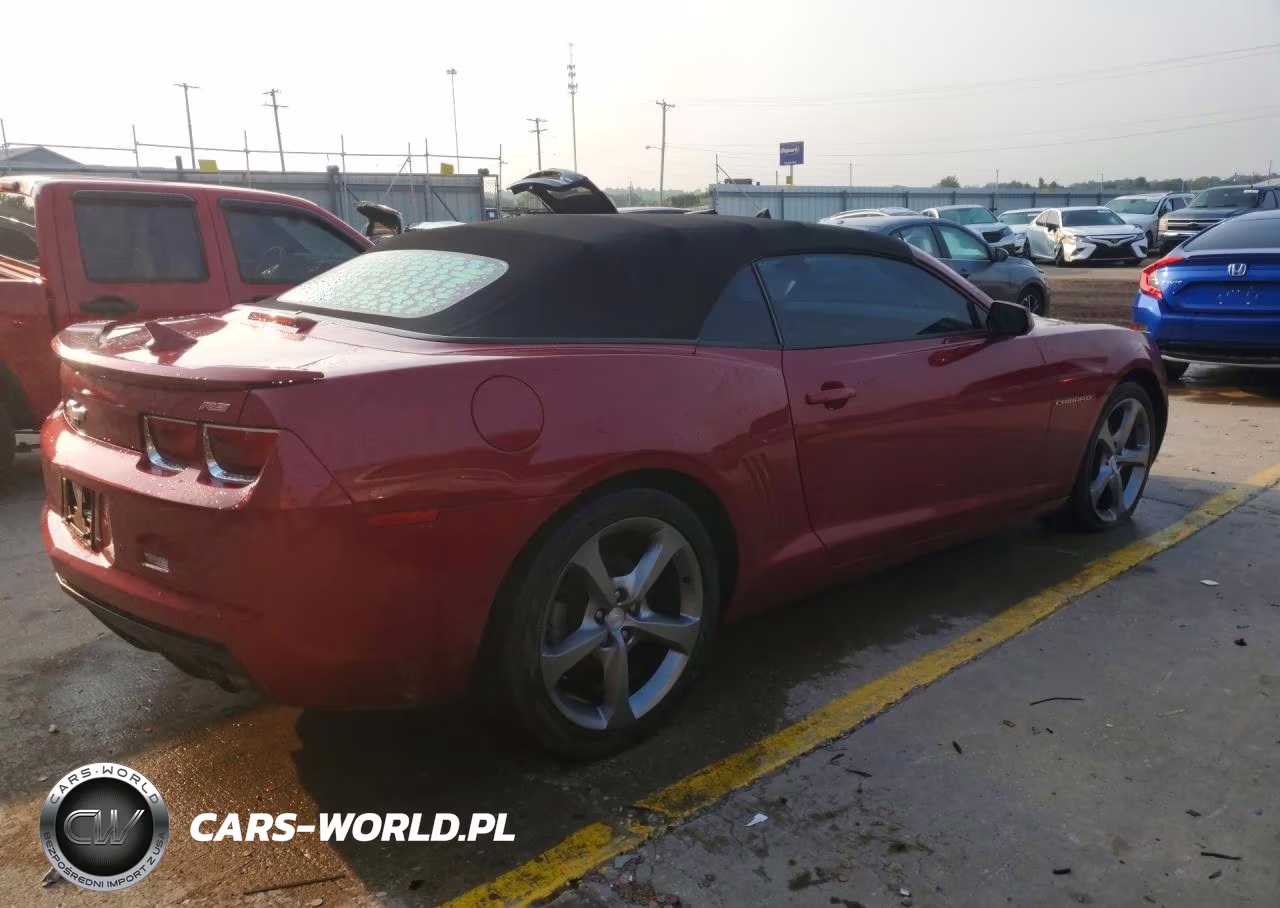 2013 Chevrolet Camaro Lt VIN:2G1FB3D3XD9201497 - 3