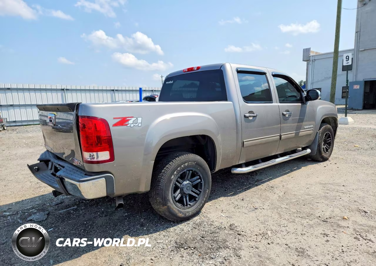 2013 GMC Sierra K1500 Sle VIN:3GTP2VE74DG137794 - 3