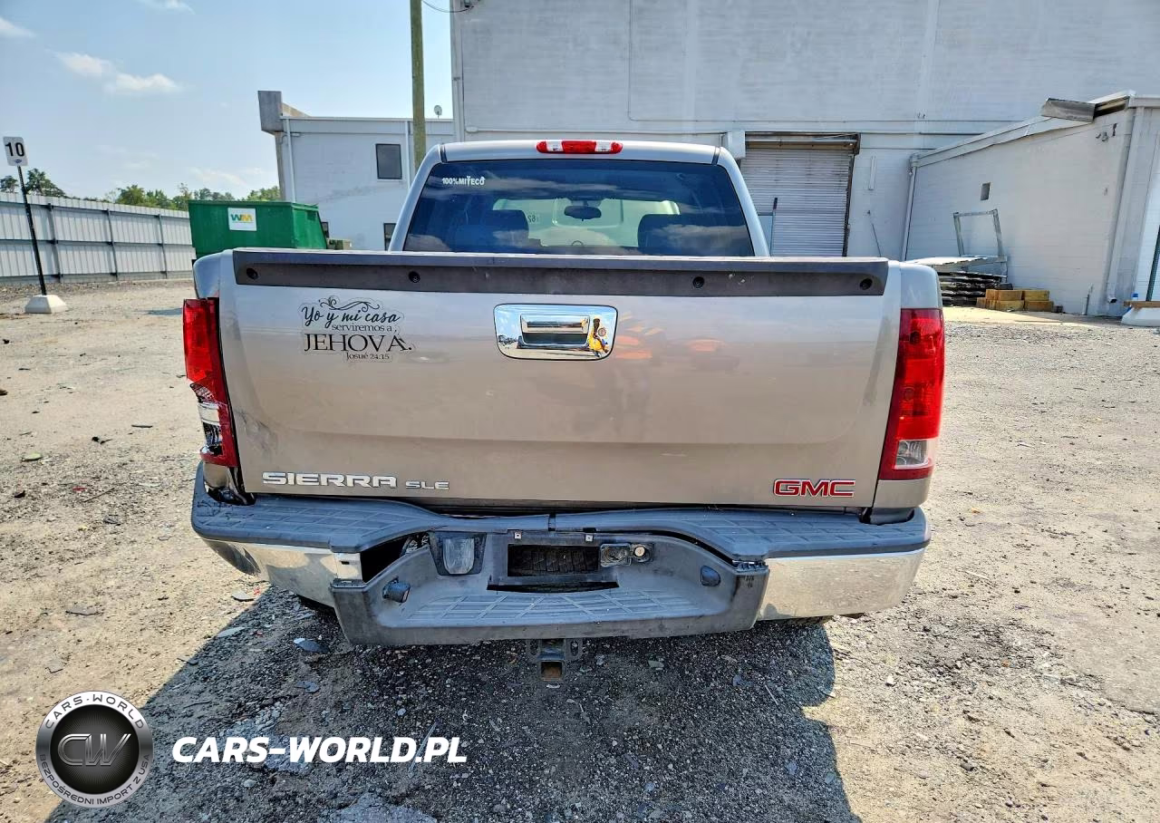 2013 GMC Sierra K1500 Sle VIN:3GTP2VE74DG137794 - 6