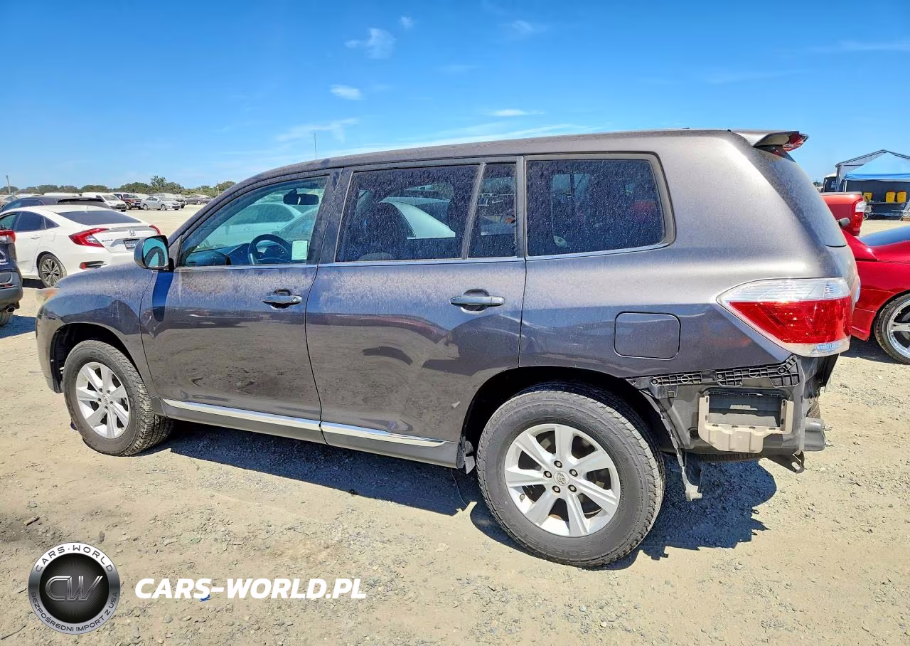 2012 Toyota Highlander Base VIN:5TDZA3EH2CS020479 - 2