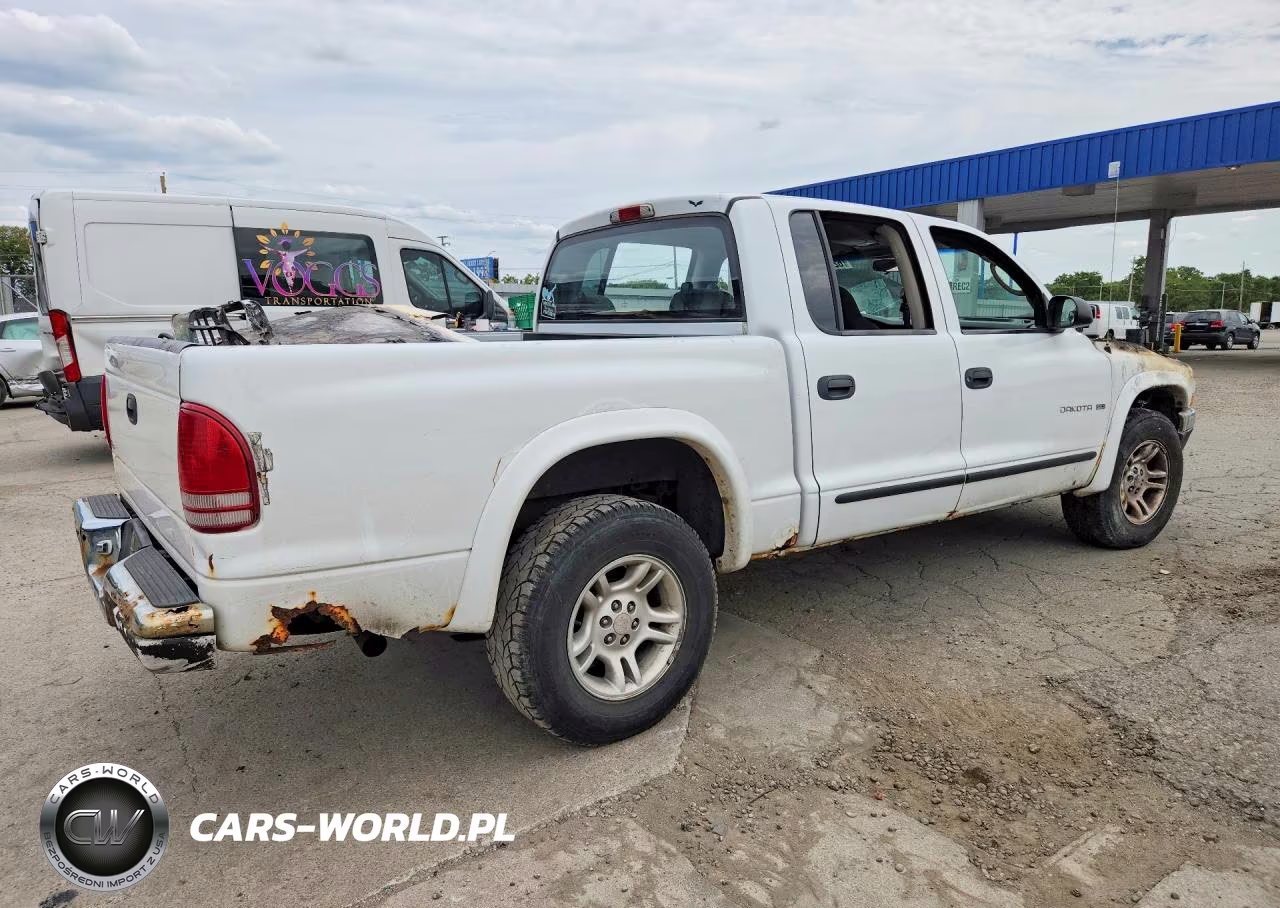 2002 Dodge Dakota Quad Slt VIN:1B7HL48N82S551527 - 3