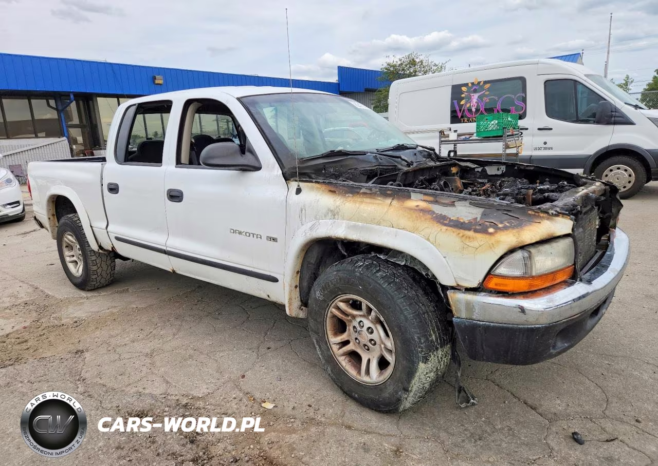 2002 Dodge Dakota Quad Slt VIN:1B7HL48N82S551527 - 4